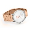 Silver & Rose Gold Bracelet